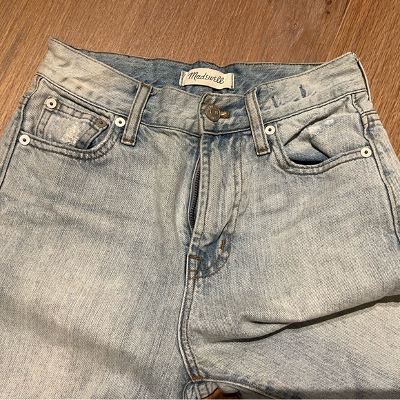 Madewell THE PERFECT VINTAGE - Slim fit cropped jeans in Light wash size 23 - Picture 5 of 11